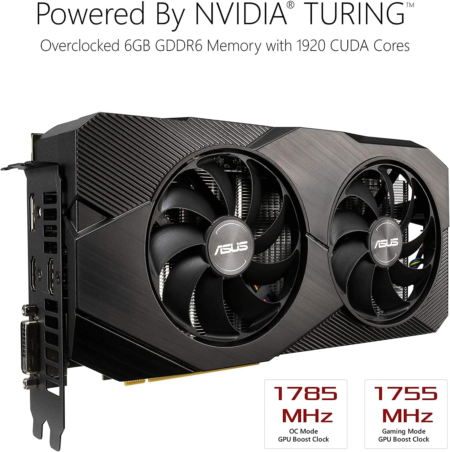 Asus Graphic Card Dual RTX 2060 6GB Used Asus Graphic Card Dual RTX 2060 6GB Used